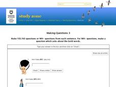 Making Questions 3 Interactive