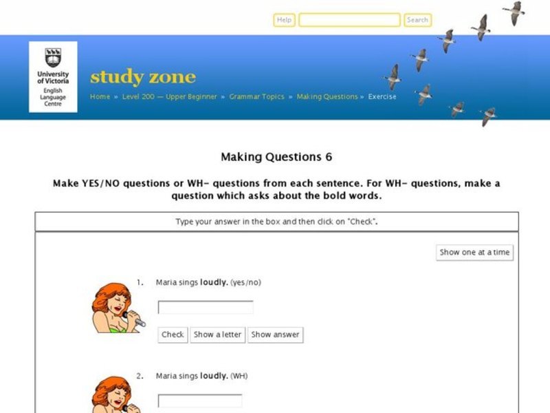 Making Questions 6 Interactive