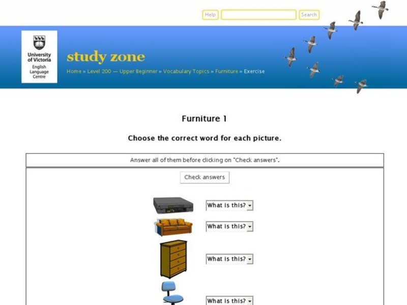 Furniture 1 Interactive