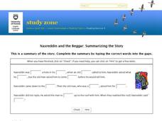 Nasreddin and the Beggar Exercise 3 Interactive