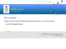 The American Pepper:  Exercise on Reported Speech Interactive