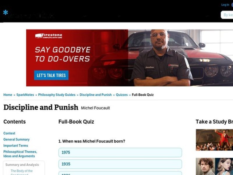 Discipline and Punish Interactive