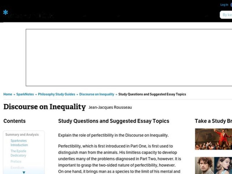 Discourse on Inequality Interactive