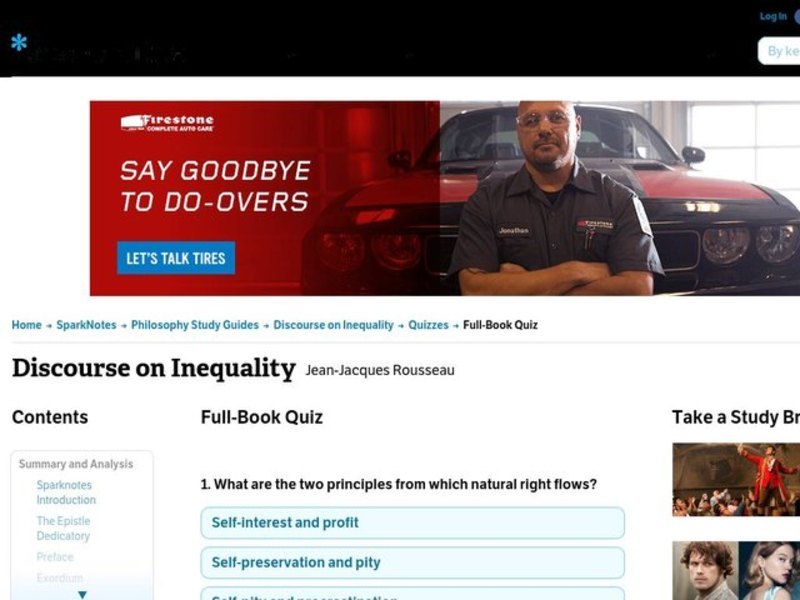 Discourse on Inequality Interactive