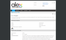 Is It a Triangle? Lesson Plan