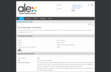 The Composition of Seawater Lesson Plan