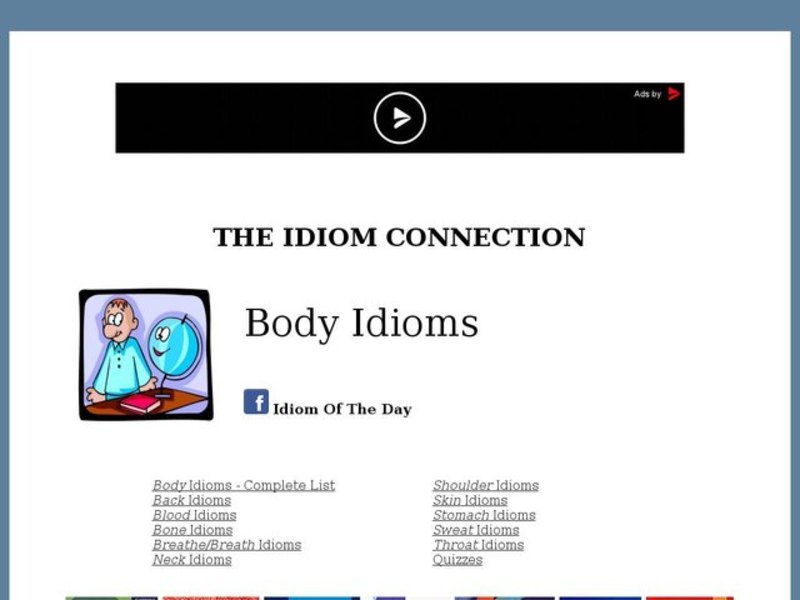 Idiom Quizzes - Body Interactive