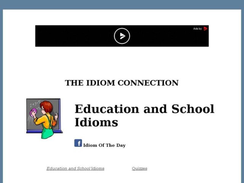 Idiom Quizzes  - Education & School Interactive