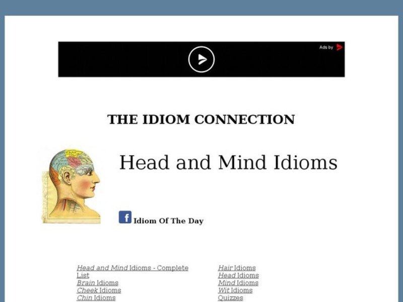 Idioms About Head And Mind Interactive
