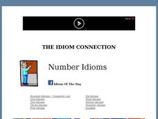 Idiom Quizzes - Numbers Interactive