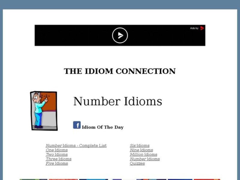 Idiom Quizzes - Numbers Interactive