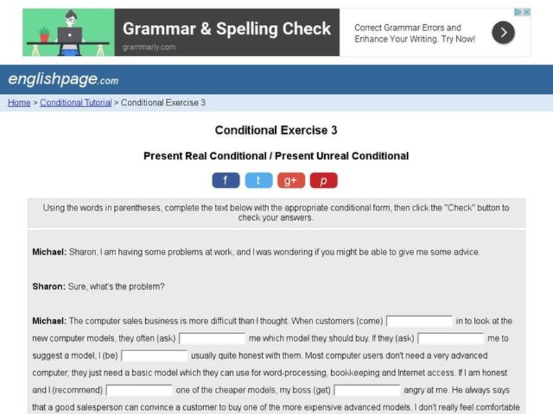 Conditional Exercise 3 Interactive