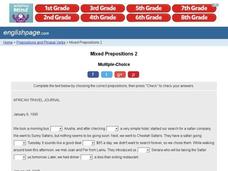 Mixed Prepositions Usage Interactive