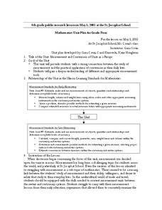 Measurement and Conversion of Units in a Recipe Lesson Plan