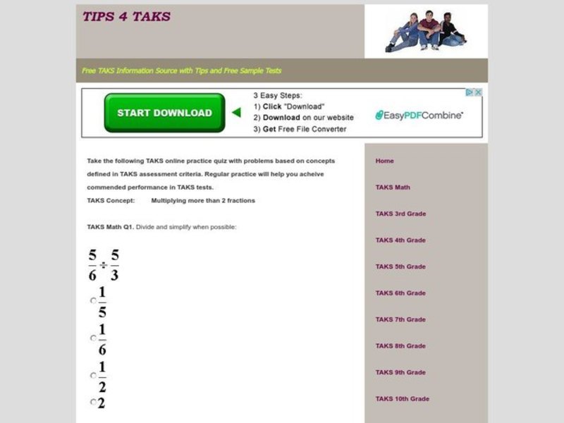 Dividing Fractions Interactive