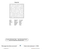 A Bug's Life Worksheet