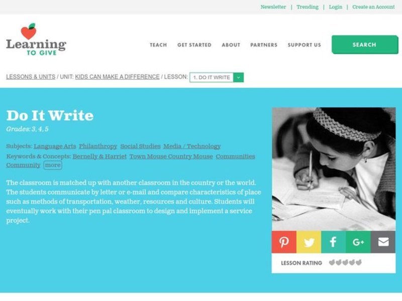 Do It Write Lesson Plan