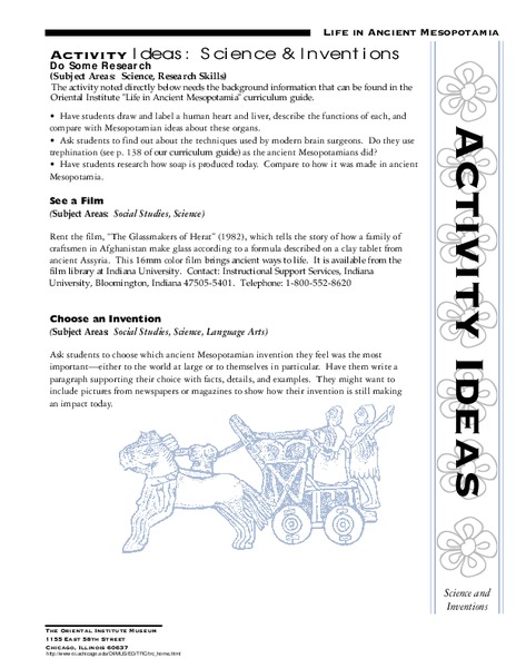 Do Some Research Lesson Plan