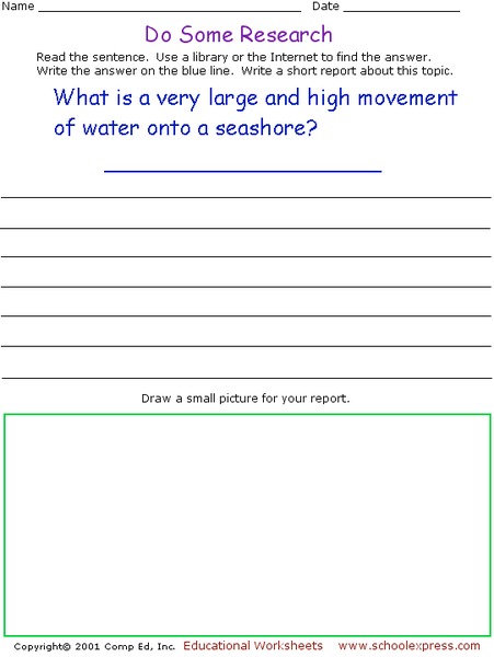 Do Some Research Writing