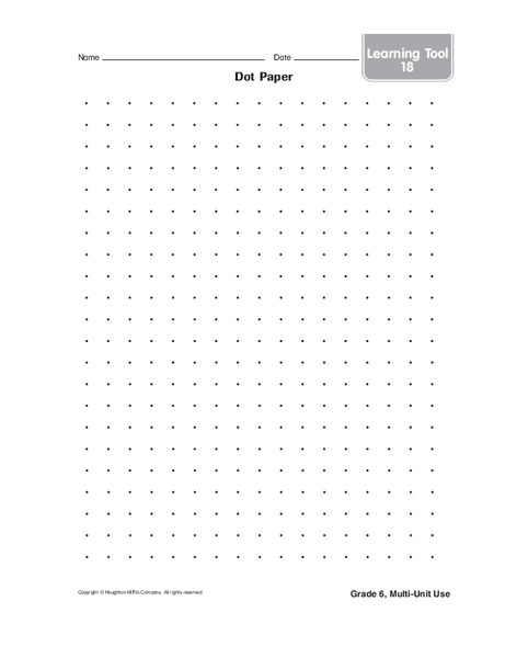 Dot Paper Printables