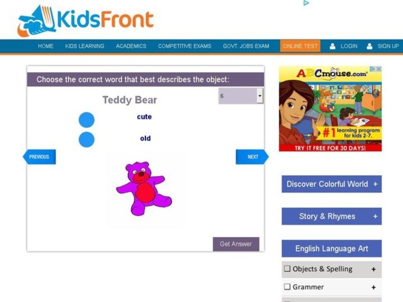 Describe Words 6 Interactive