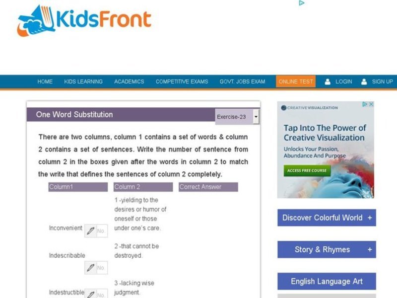 Letter I words matching Interactive