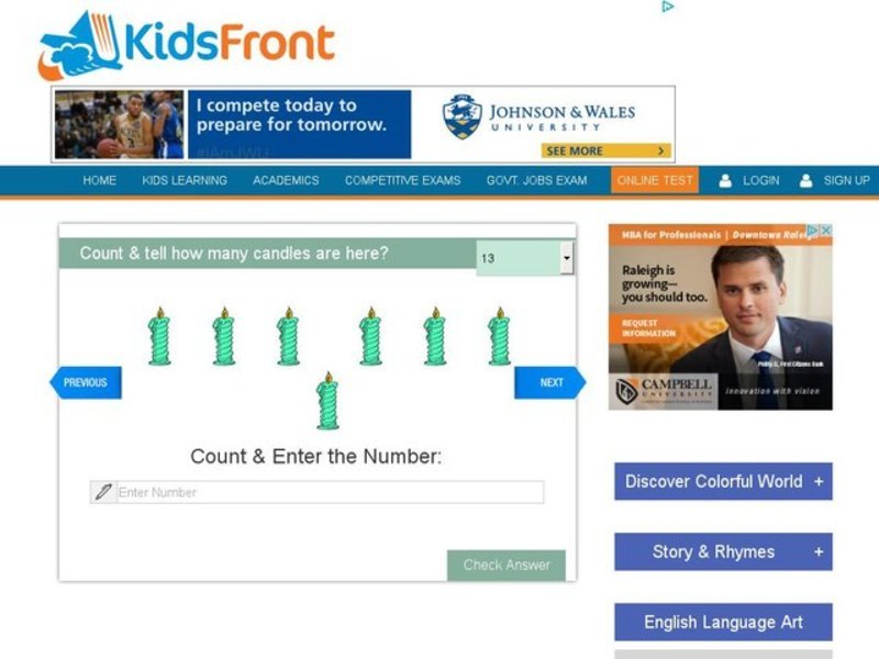 Count & Tell 13 Interactive