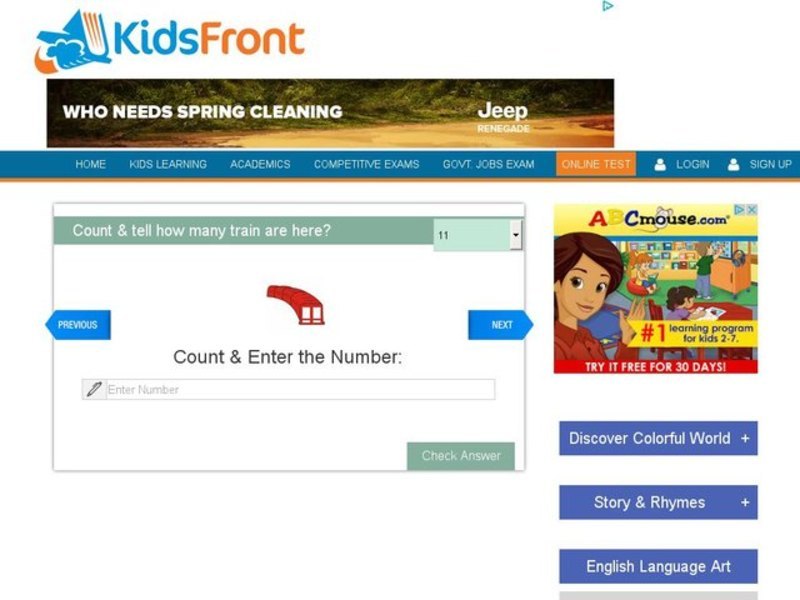 Count & Tell : 11 Interactive