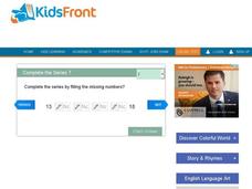 Complete the series: 13 - 18 Interactive