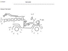 Dot to Dot Worksheet