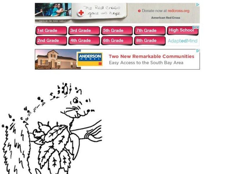 Dot-to-Dot Worksheet