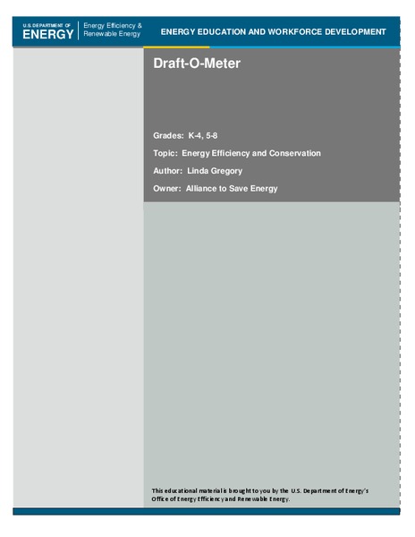 Draft-O-Meter Lesson Plan