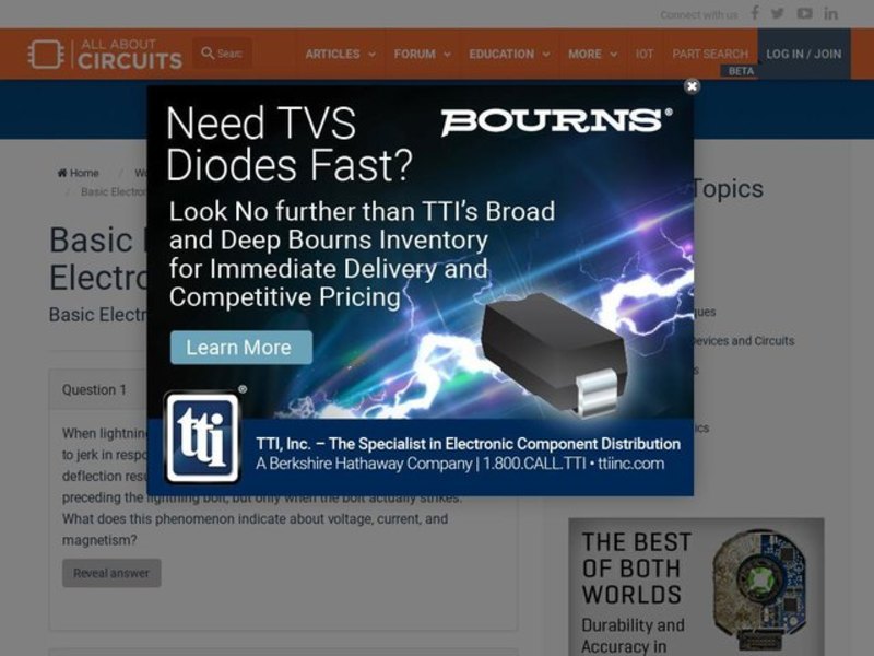 Basic Electromagnetism and Electromagnetic Induction Interactive
