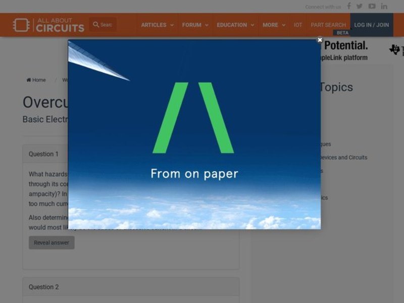 Overcurrent Protection Interactive