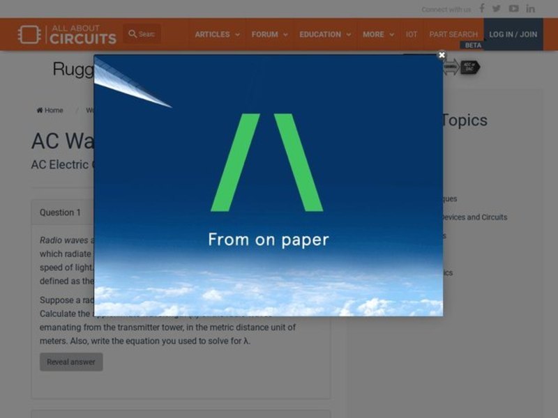 AC Waveforms Interactive