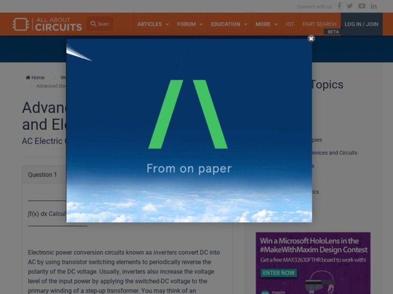 Advanced Electromagnetism and Electromagnetic Induction Interactive