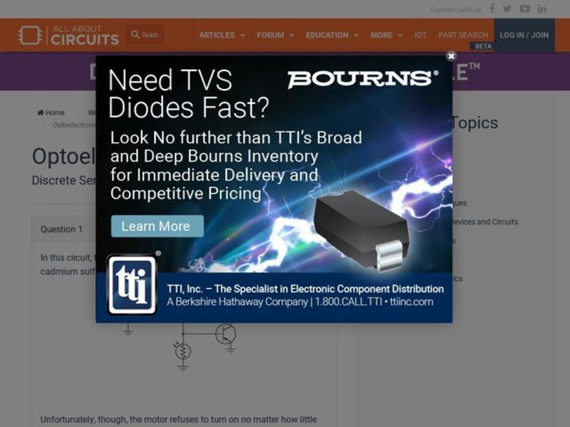 Optoelectronic Devices Interactive