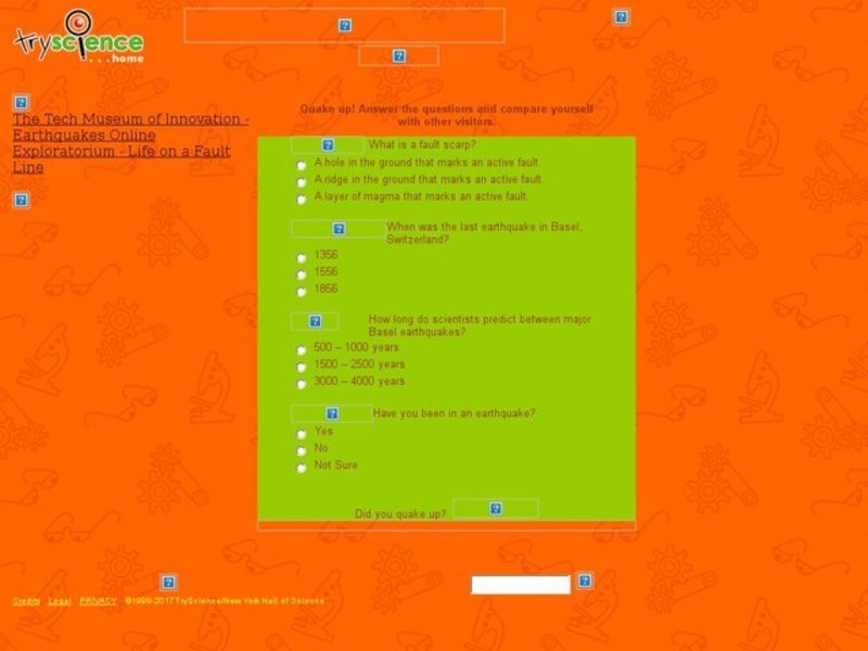 Curious?  Quake Up! Interactive