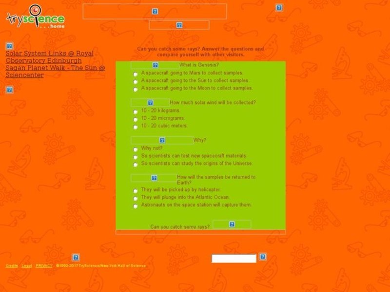 Catch Some Rays? Interactive