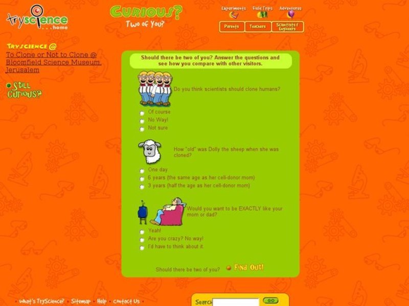 Curious? Two Of You? Interactive