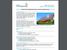 Solar Structures Lesson Plan