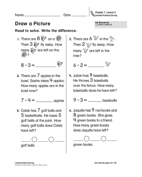 Draw a Picture Worksheet