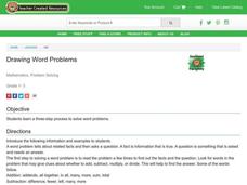 Drawing Word Problems Lesson Plan