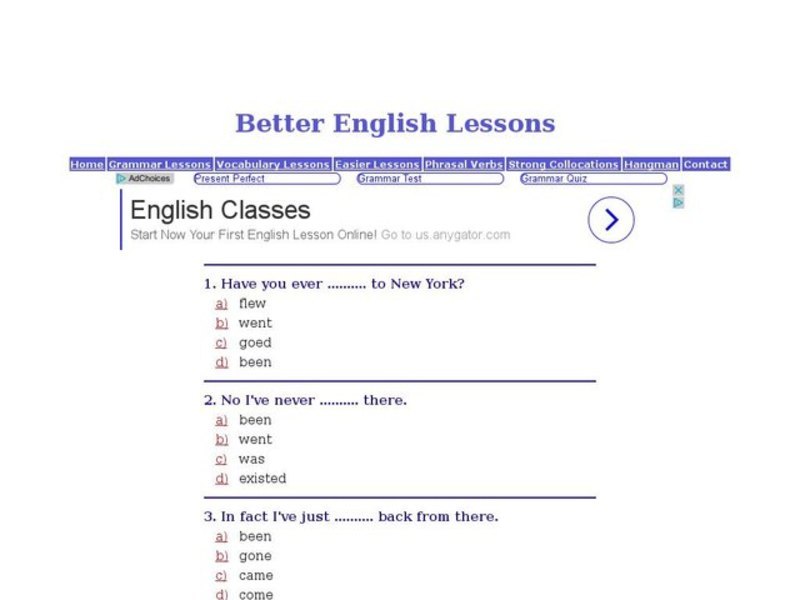 Fill in the blanks: conversation Interactive