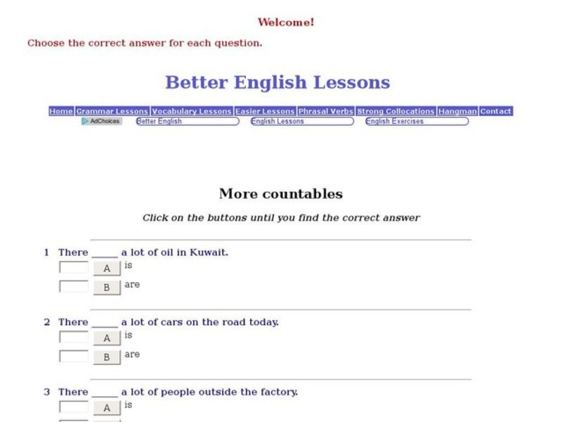 More Countables Interactive