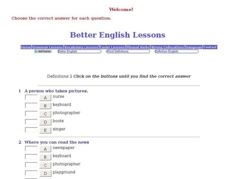 Definitions 2 Interactive