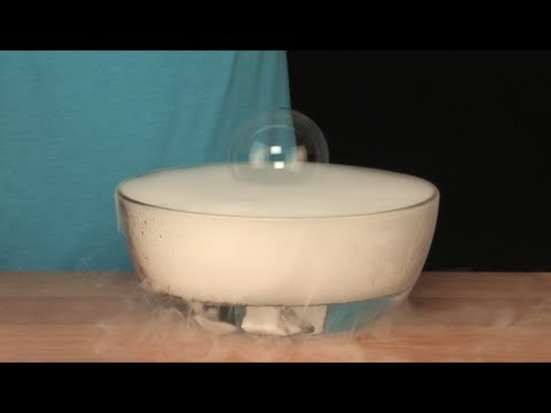 Dry Ice Floating Bubble - Sick Science! #058 Instructional Video