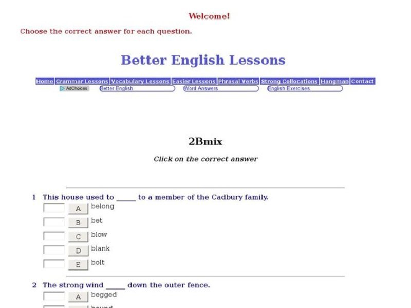 English Language Skills: 2B Mix Interactive
