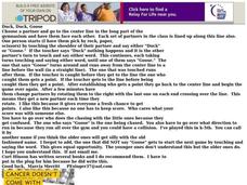 Duck, Duck, Goose Lesson Plan