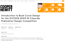 Book Cover Design Lesson Plan